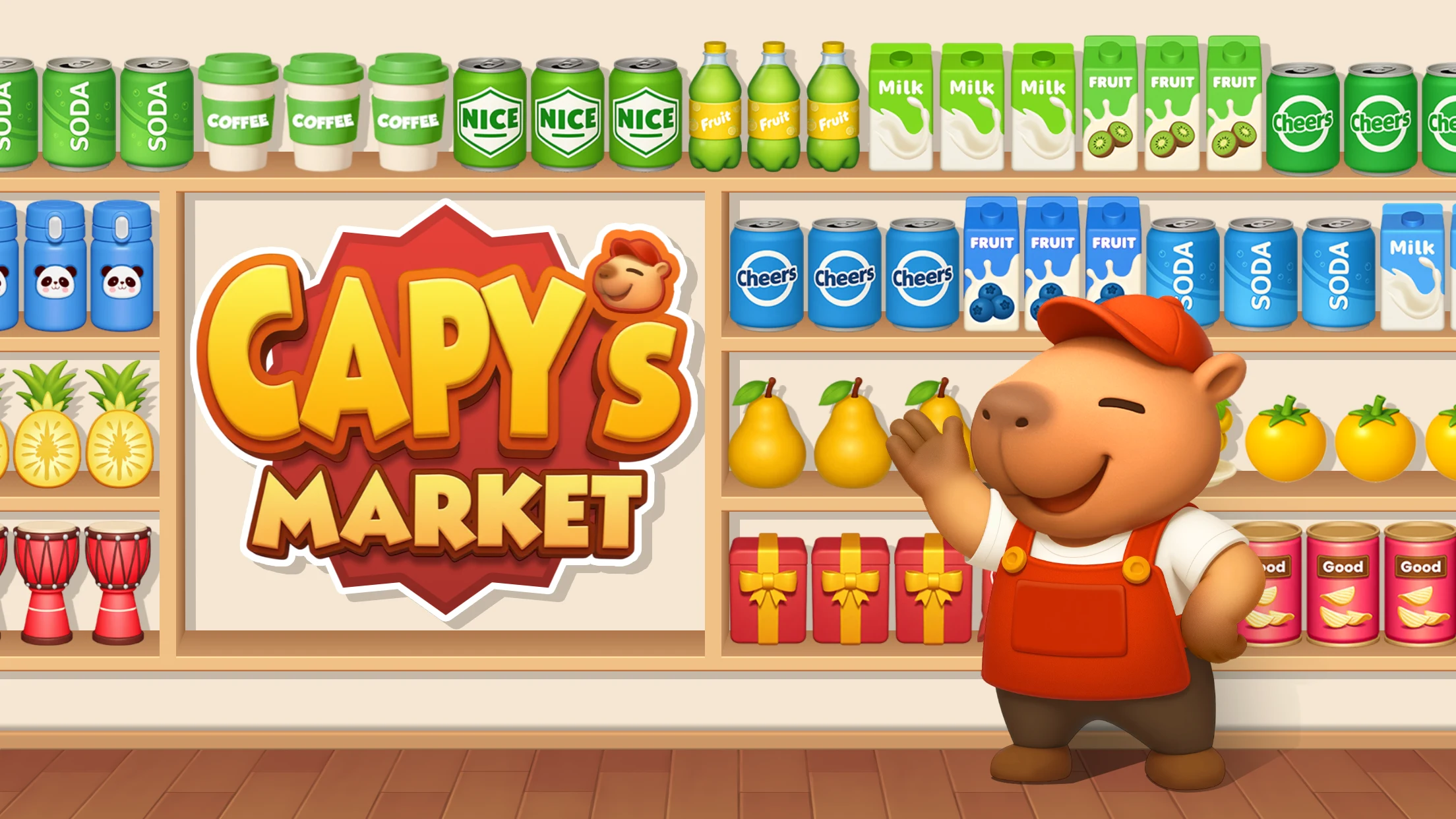 Capy’s Market: Goods Challenge screenshot