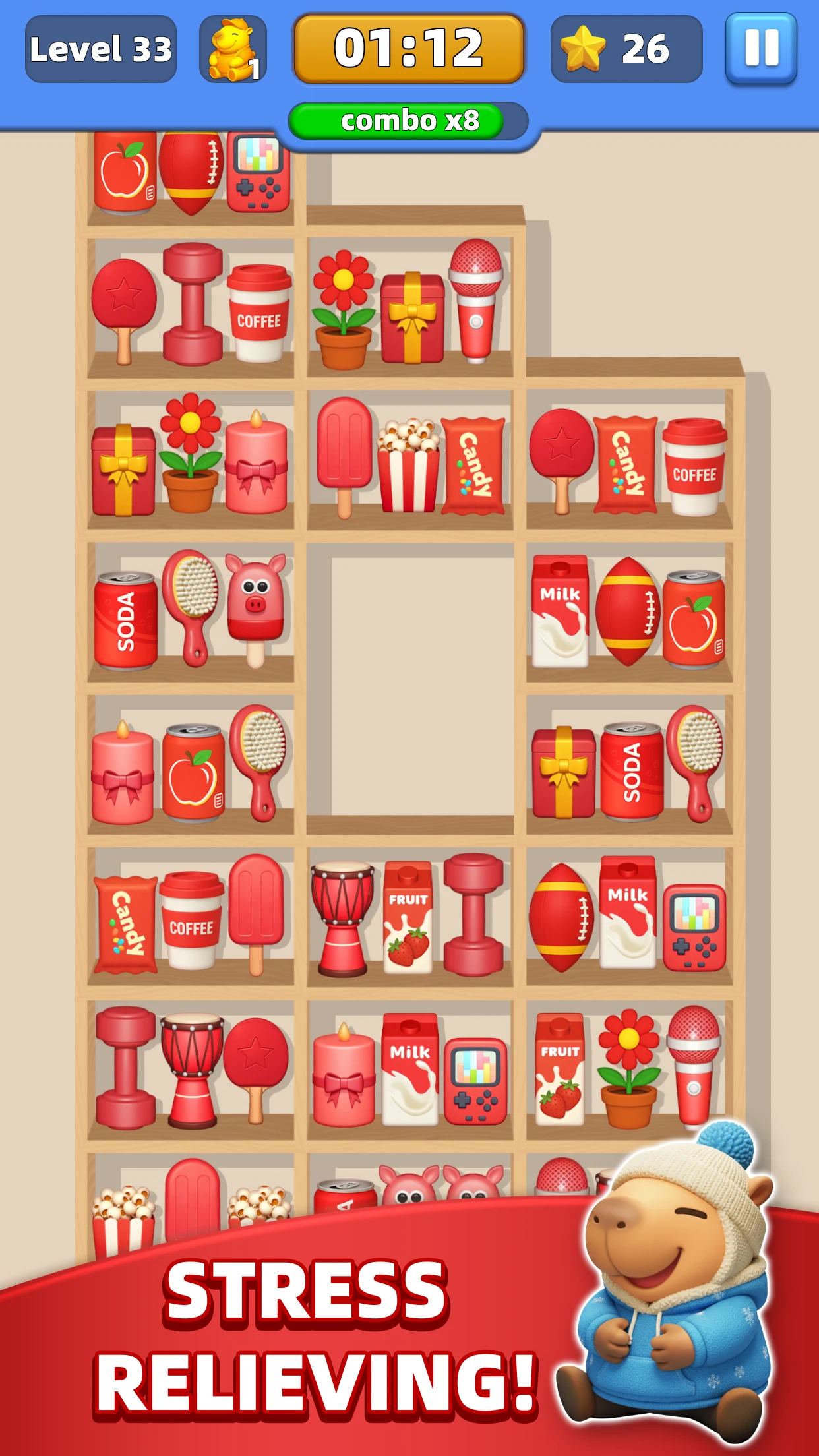 Capy’s Market: Goods Challenge screenshot